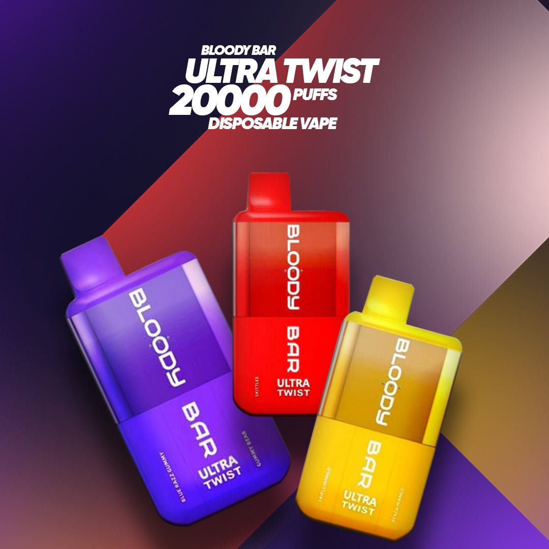 Experience Long-Lasting Flavour with Bloody Bar Ultra Twist 20000 Puffs
