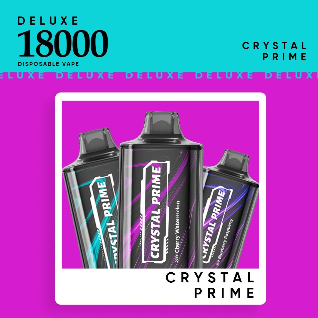 Why the Crystal Prime Deluxe 18000 is the Ultimate Choice for Vapers