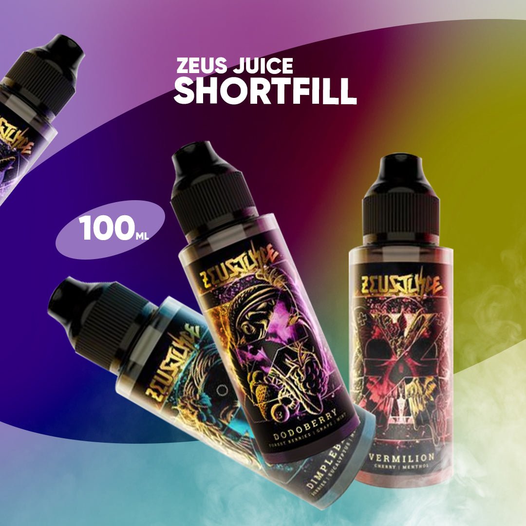 Zeus Juice 100ML Shortfill: The Godly Blend for Vaping Enthusiasts