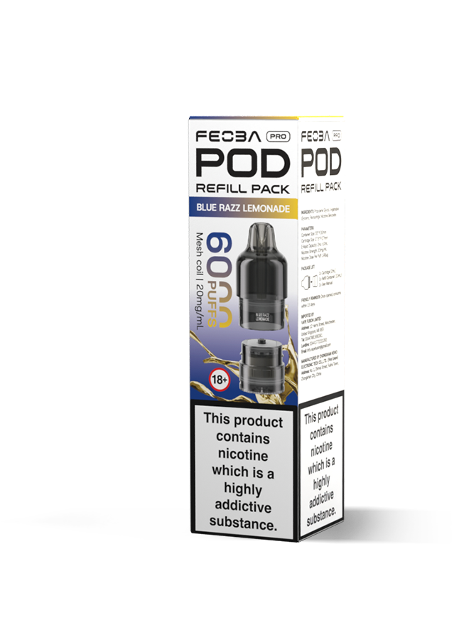 Feoba Pro 6000 Replacement Pods Box of 5