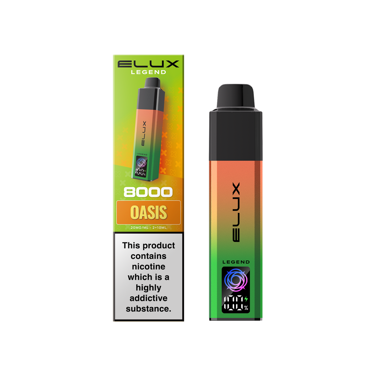 Buy Elux Legend 8000 Pod Vape Kit Box of 5 Oasis