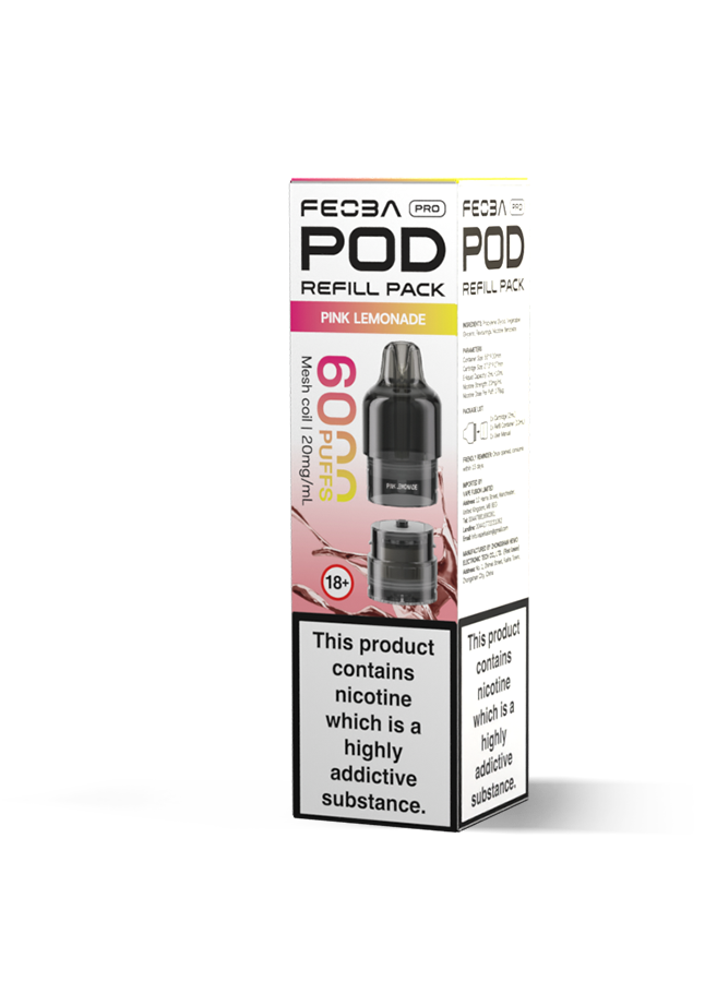 Feoba Pro 6000 Replacement Pods Box of 5