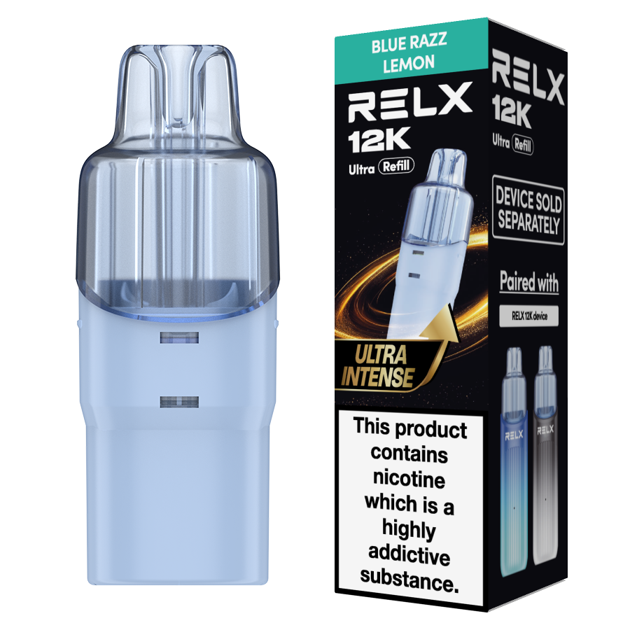 Relx 12k Ultra Refill Pods Pack of 5