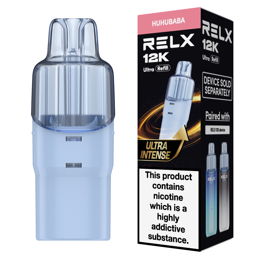 Relx 12k Ultra Refill Pods Pack of 5