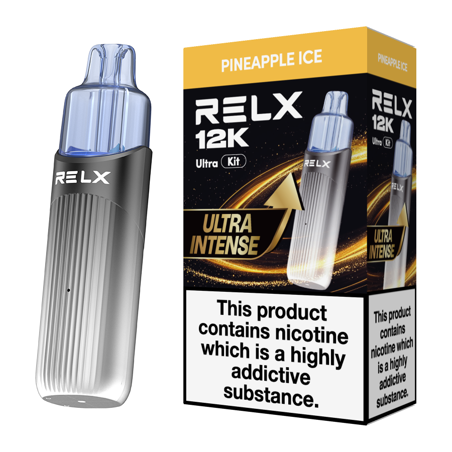Relx 12k Ultra Pod Vape Kit Box of 5
