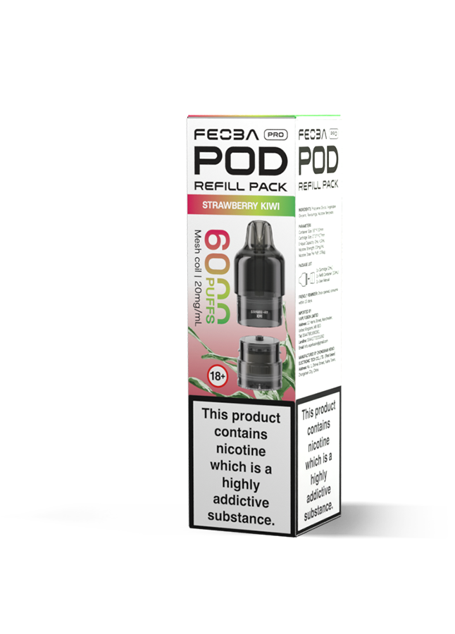 Feoba Pro 6000 Replacement Pods Box of 5