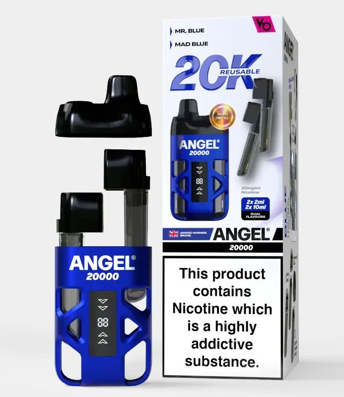Buy Angel 20000 Prefilled Pod Vape Kit Box of 5 - Blue Edition