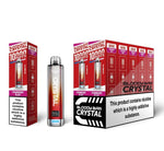 Buy Bloody Bar Crystal 10k Prefilled Pod Vape Pack of 10 - Strawberry Blast