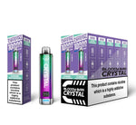Buy Bloody Bar Crystal 10k Prefilled Pod Vape Pack of 10 - Blueberry Sour Raspberry