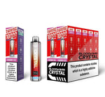 Buy Bloody Bar Crystal 10k Prefilled Pod Vape Pack of 10 - Cherry Ice