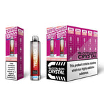 Buy Bloody Bar Crystal 10k Prefilled Pod Vape Pack of 10 - Fizzy Cherry