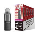 Buy Bloody Bar Crystal 10k Replacement Pods Pack of 5 - Strawberry Blast