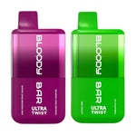 Buy Bloody Bar Ultra Twist 20000 Puffs Disposable Vape Box of 5 - Strawberry Watermelon Bubblegum/Strawberry Kiwi