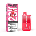 Buy Bloody Bar Ultra Twist 20000 Puffs Disposable Vape Box of 5 - Strawberry Watermelon Bubblegum/Strawberry Kiwi