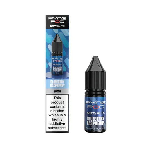 bulk wholesale Pyne Pod Nic Salts 10ml E-liquid Box of 10 - Blue Raspberry