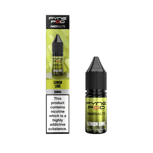 bulk wholesale Pyne Pod Nic Salts 10ml E-liquid Box of 10 - Lemon Lime