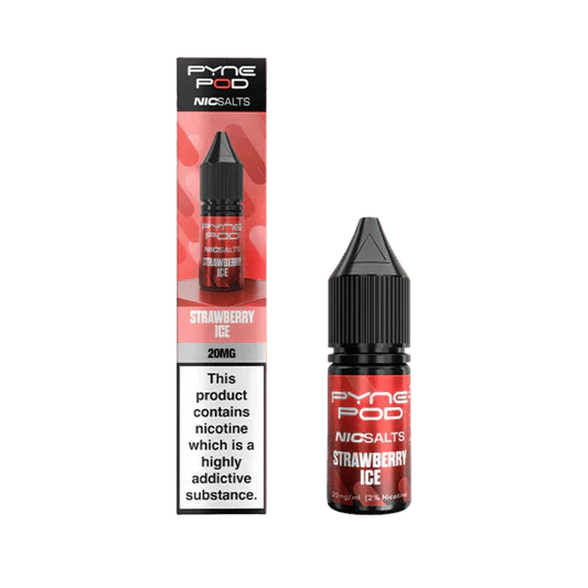 bulk wholesale Pyne Pod Nic Salts 10ml E-liquid Box of 10 - Strawberry Ice