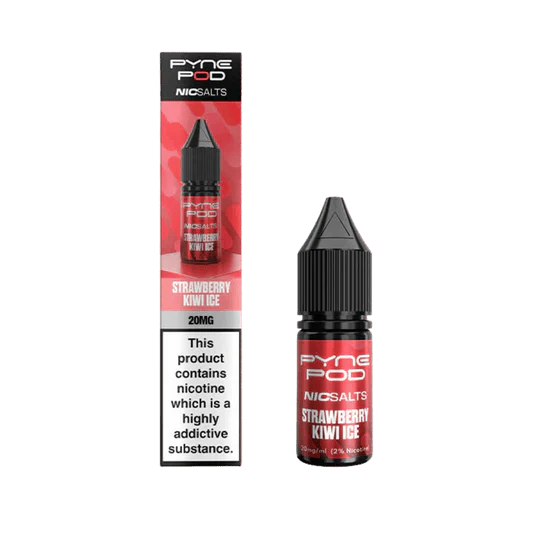 bulk wholesale Pyne Pod Nic Salts 10ml E-liquid Box of 10 - Strawberry Kiwi Ice