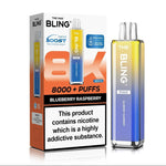 Buy Crystal Bling Max 8000 Prefilled Pod Kit Box of 5 - Blueberry Raspberry