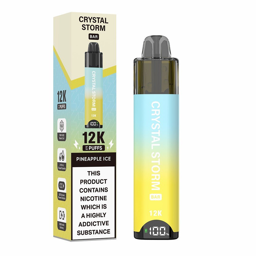 Buy Crystal Storm Bar 12k - Pineapple Ice