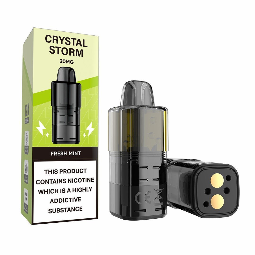 Buy Crystal Storm Bar 12k Replacement Pods - Fresh Mint