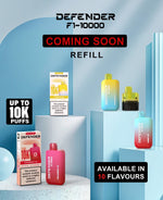Buy Defender F1 - 10000 Prefilled Pod Vape Kit ( Box of 5 ) - Blue Fusion