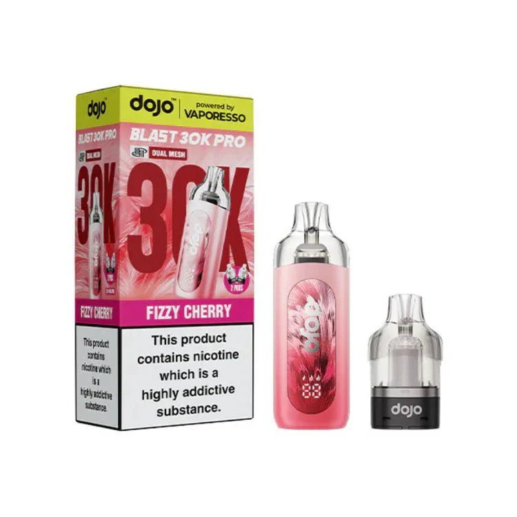 Buy Dojo Blast 30K Pro Prefilled Pod Kit Box of 5 - Strawberry Edition