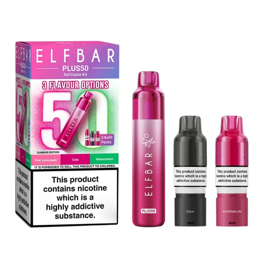 Buy Elf Bar Plus 50 Vape Kit - Summer Edition