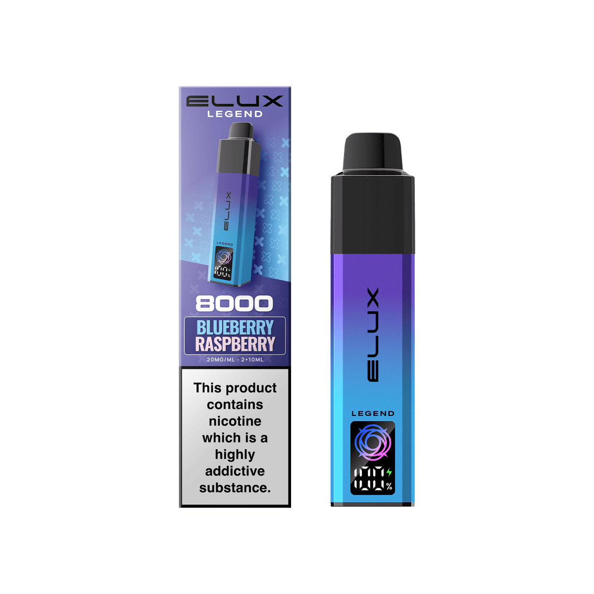 Buy Elux Legend 8000 Pod Vape Kit Box of 5 - Banana Ice