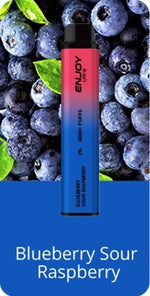 Buy Enjoy Ultra 4000 Vape Kit Box of 10 - Blueberry Sour Raspberry