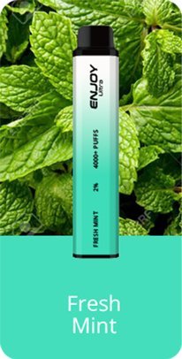 Buy Enjoy Ultra 4000 Vape Kit Box of 10 - Fresh Mint