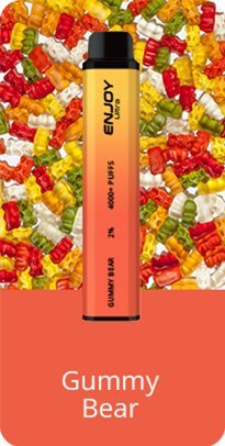 Buy Enjoy Ultra 4000 Vape Kit Box of 10 - Gummy Bear