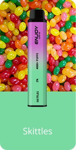 Buy Enjoy Ultra 4000 Vape Kit Box of 10 - Skittles