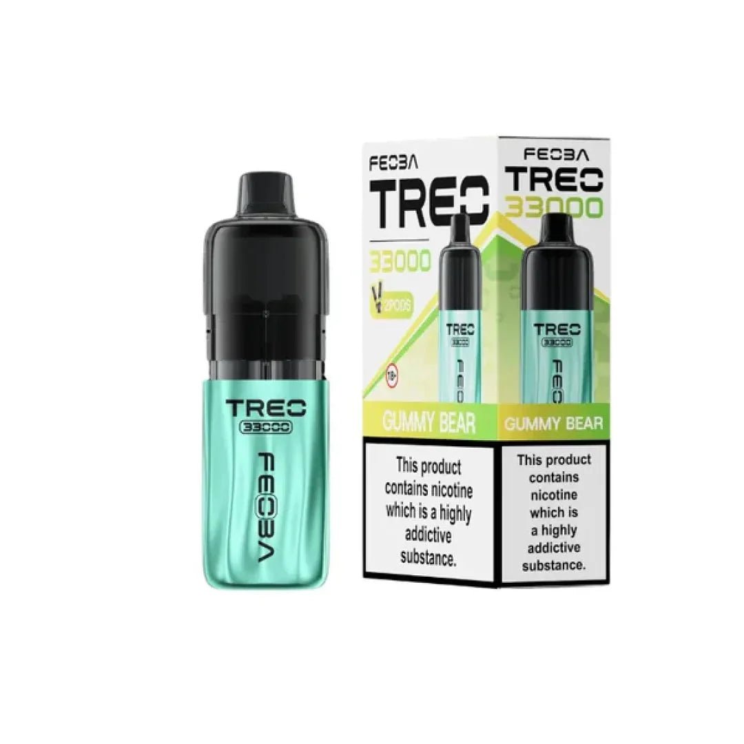 Buy Feoba Treo 33k Prefilled Pod Vape Kit Box of 5 - Gummy Bear