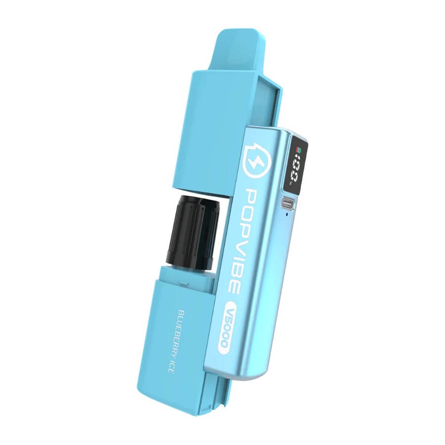 Buy Geekvape PopVibe V5000 Pod Vape Pack of 5 - Blueberry Ice