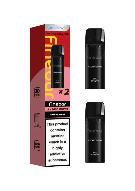 Buy Hayati Finebar 1000 Replacement Pods - Cherry Berry