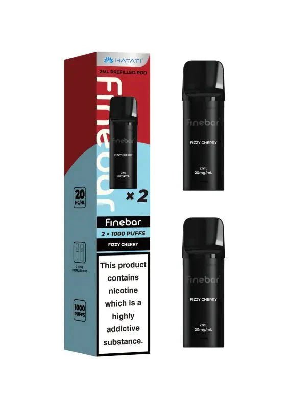 Buy Hayati Finebar 1000 Replacement Pods - Fizzy Cherry