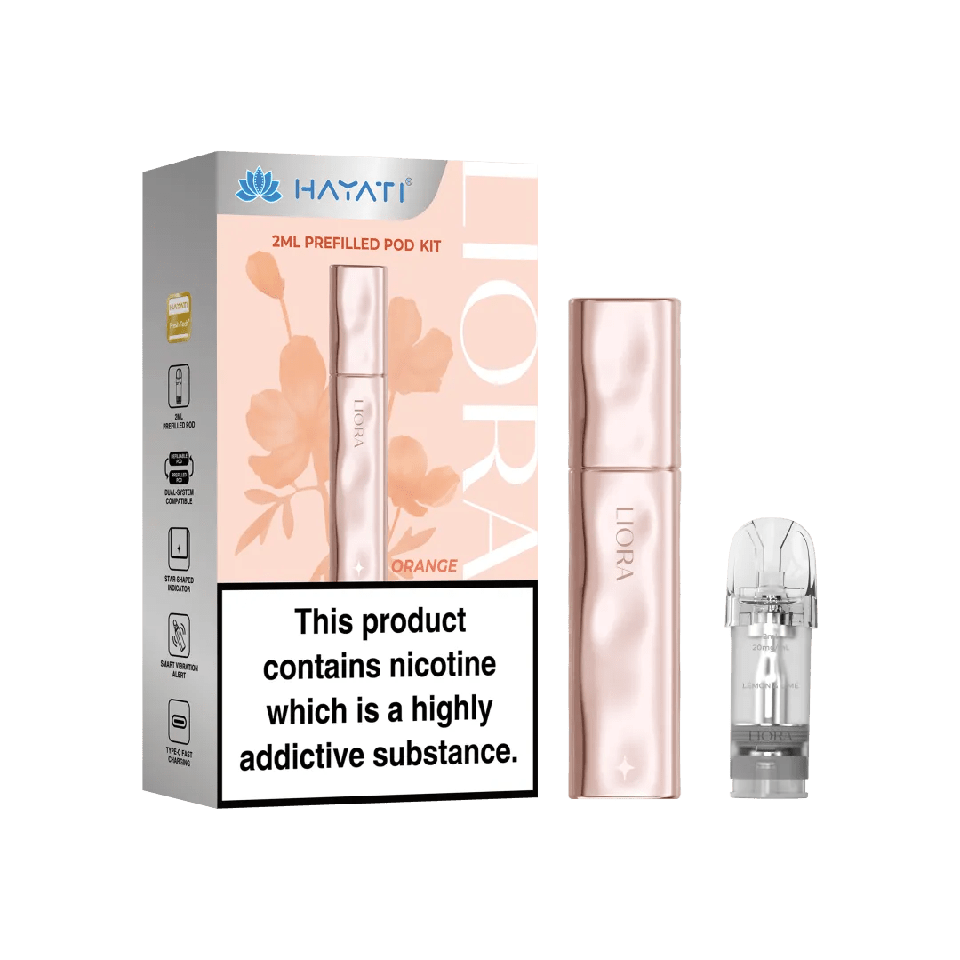 Buy Hayati Liora Pod Vape Kit - Orange