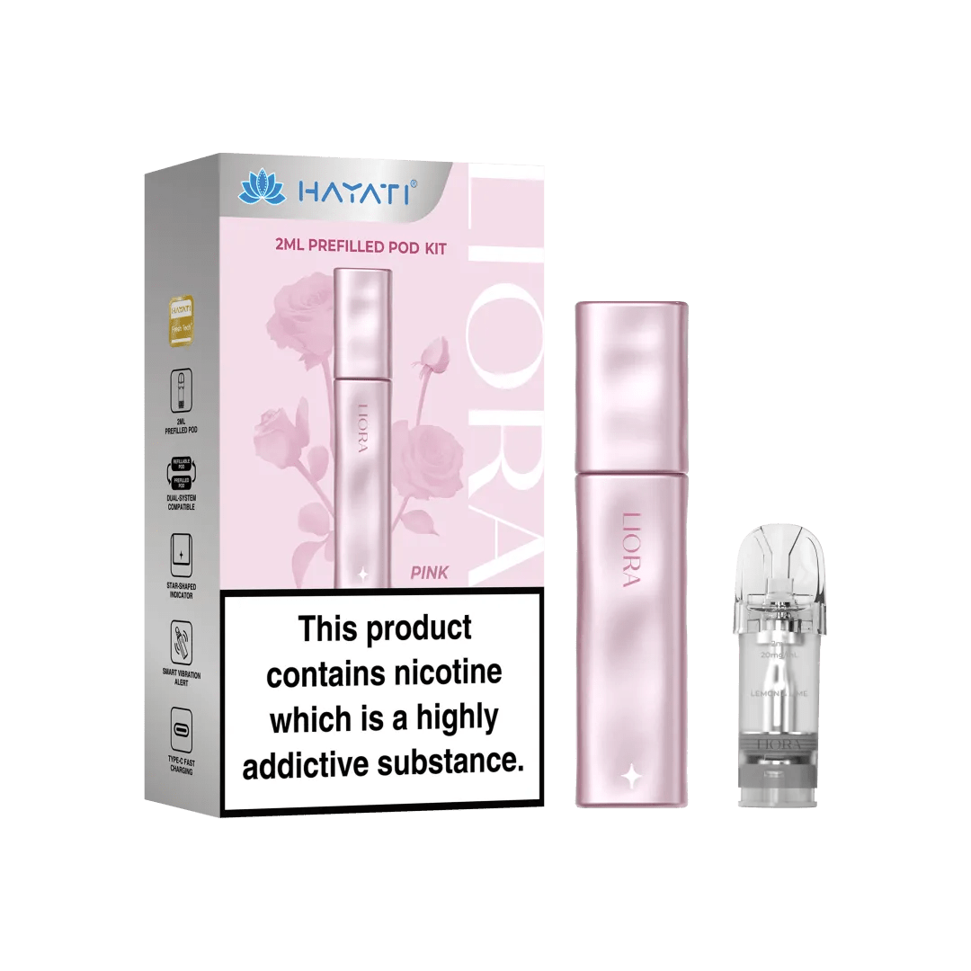 Buy Hayati Liora Pod Vape Kit - Pink