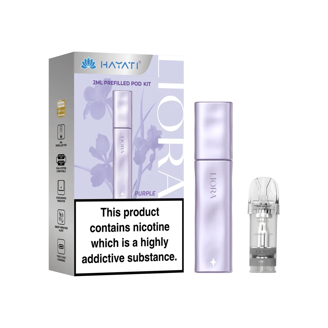 Buy Hayati Liora Pod Vape Kit - Purple