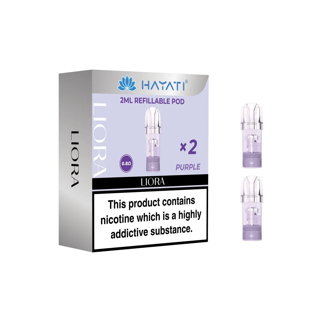 Buy Hayati Liora Refillable Empty Pods - Purple