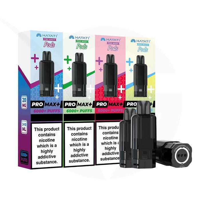 Buy Hayati Pro Max+ 6000 Pods Box of 5 - Blueberry pomegranate
