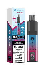 Buy Hayati Pro Max+ 6000 Vape Kit Box of 5 - Blue Razz Blackcurrant