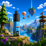 Buy Hayati Pro Max Plus 6000 Player Edition Box of 5 - Blue Razz GB (Adventurous Terrains)