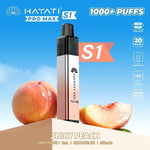 Buy Hayati Pro Max S1 Vape Kit Box of 10 - Juicy Peach