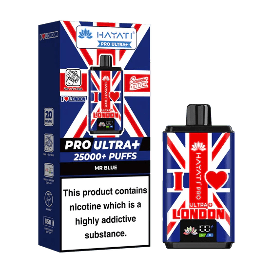 Buy Hayati Pro Ultra + 25k Souvenir Edition Box of 5 - Mr Blue - I Love London