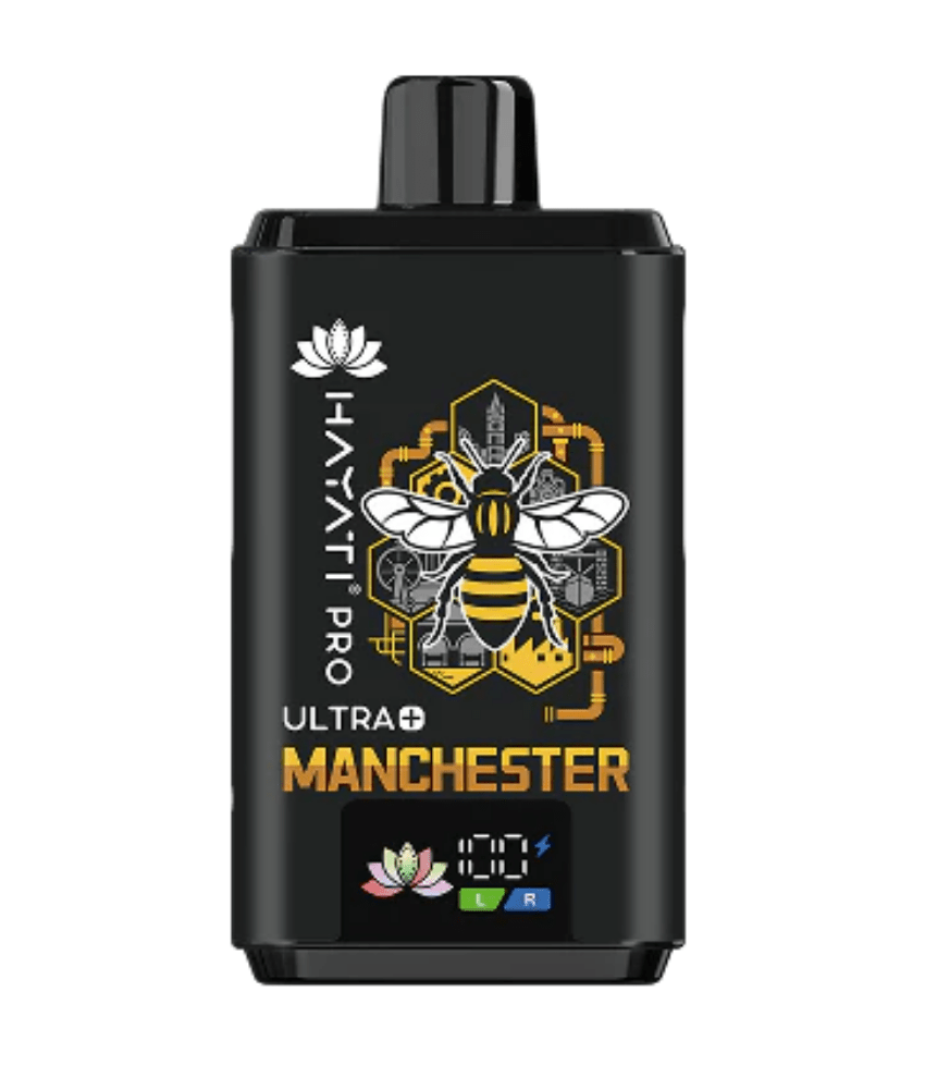 Buy Hayati Pro Ultra Plus Manchester Bee Edition Box of 5 - Blue Razz GB