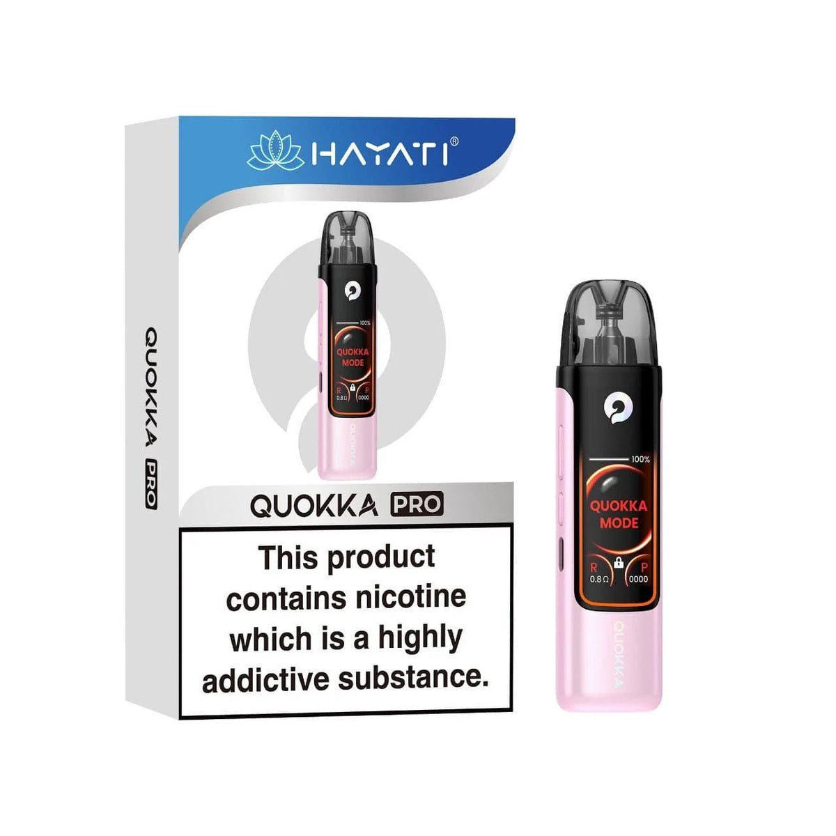 Buy Hayati Quokka Pro Pod Vape Kit - Baby Pink