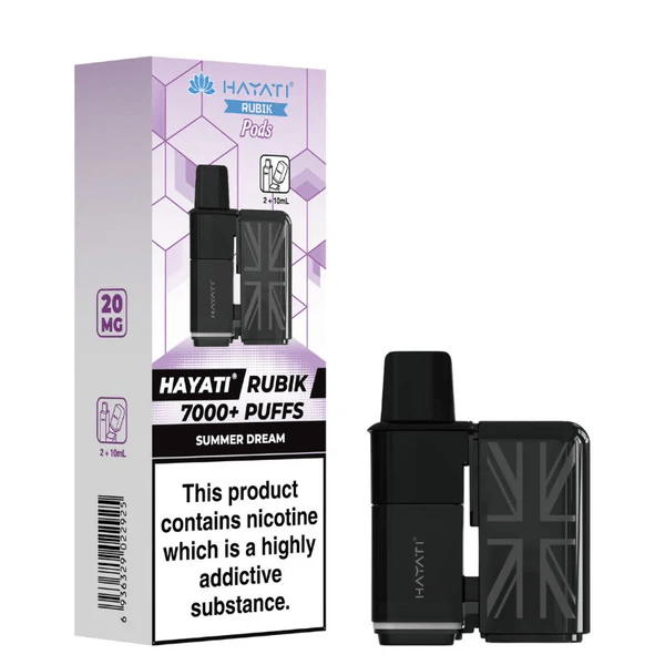 Buy Hayati Rubik 7000 Replacement Pods Pack of 5 - Summer Dream