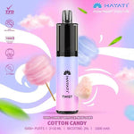 Buy Hayati Twist 5000 Puffs prefilled kit Vape Box of 5 - Cotton Candy